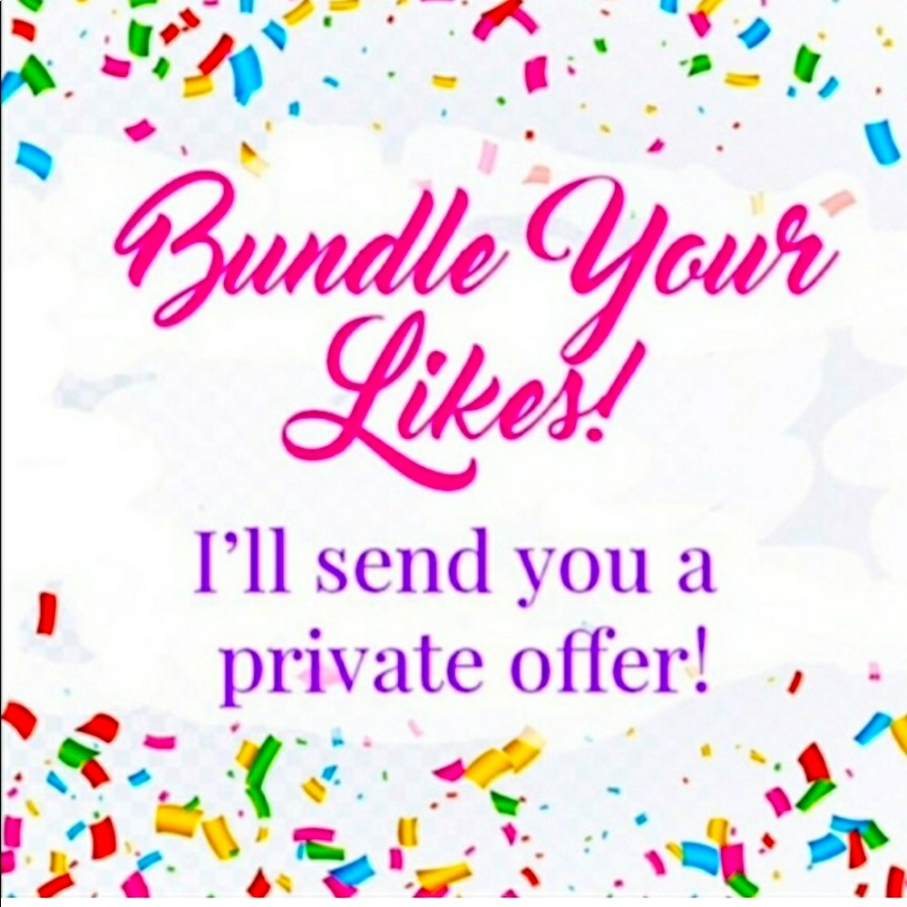 BUNDLE FOR EXCLUSIVE SPECIALS!!